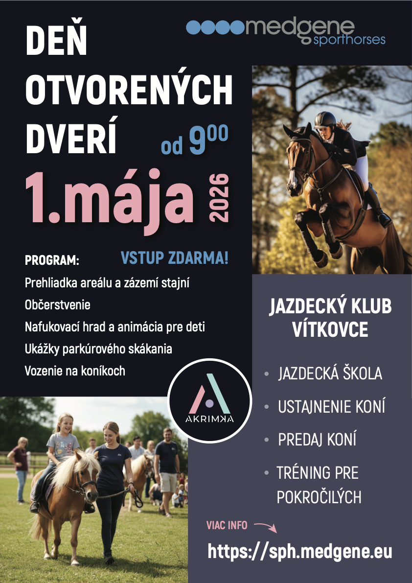Plagát Deň otvorených dverí 2026 vo Vítkovciach